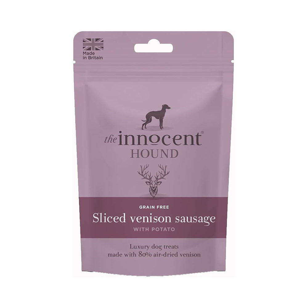 Sliced Venison Sausage Dog Treat