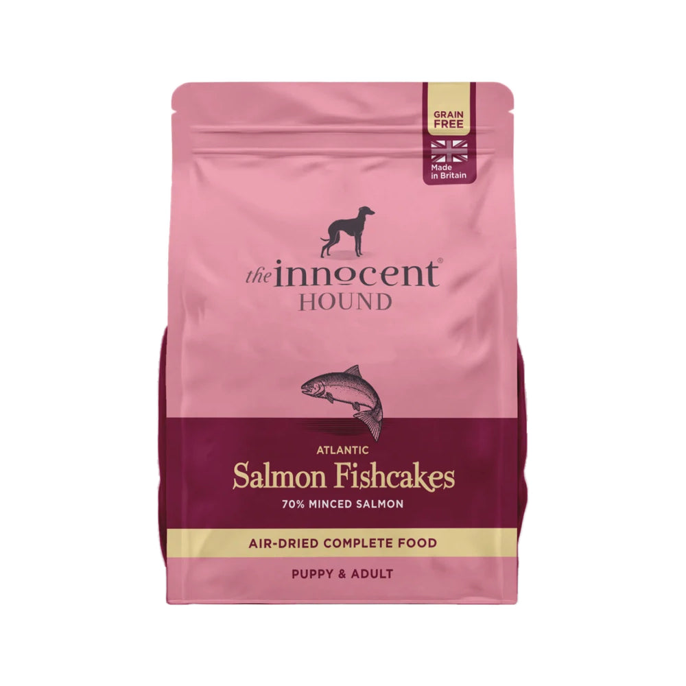 The Innocent Hound - Wild Salmon Fishcakes with Sweet Potato Dog Food