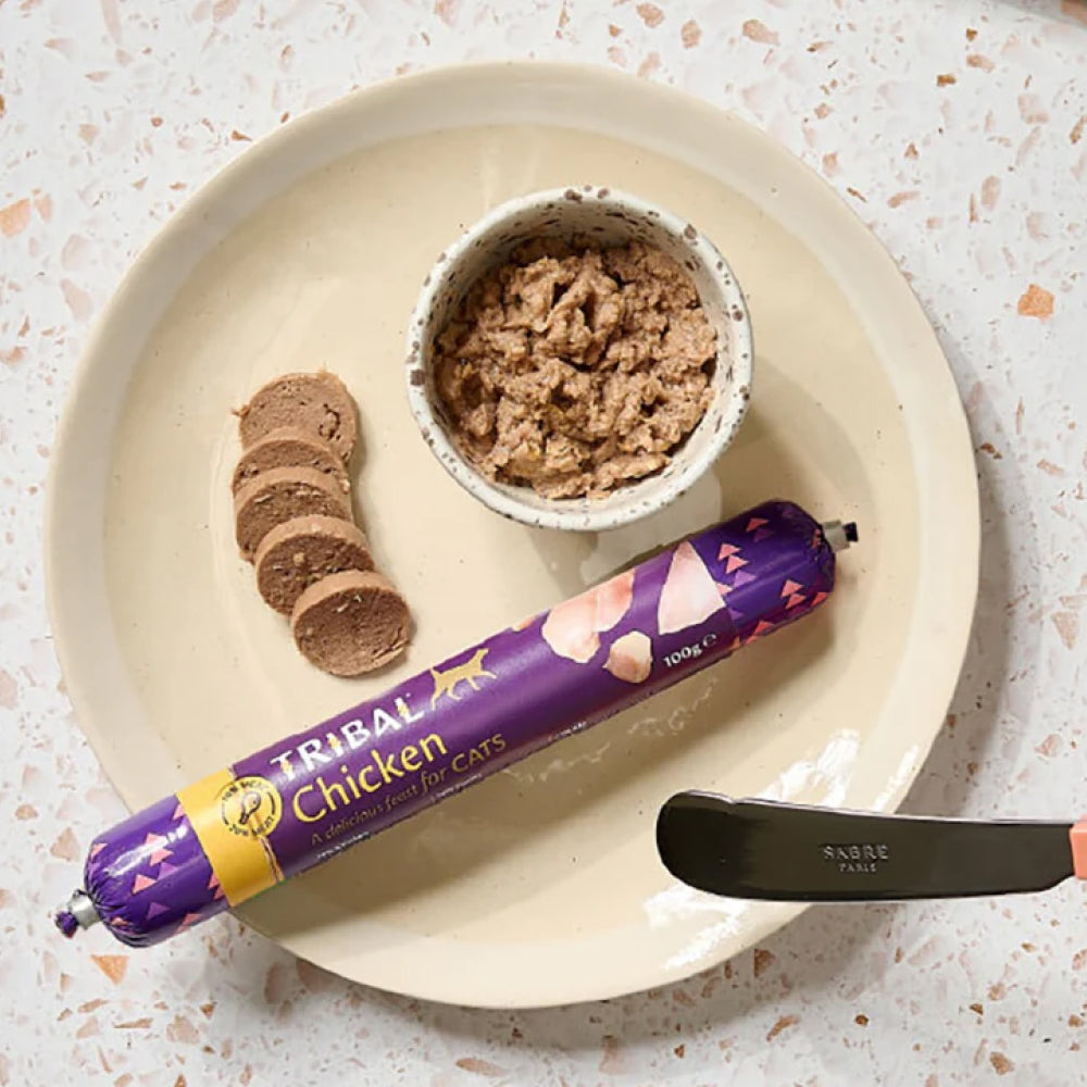 70% Fresh Chicken Sausage Cat Food