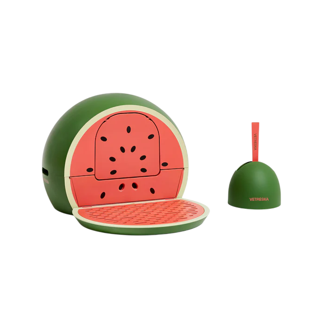 Watermelon Kitty Kove Litter Box