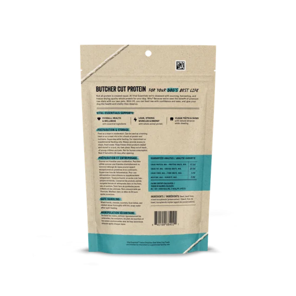 Grain Free Freeze Dried Beef Bites Dog Treats