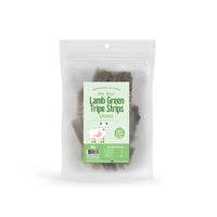 Limited Edition Lamb Green Tripe Strips Dog Chew Treats