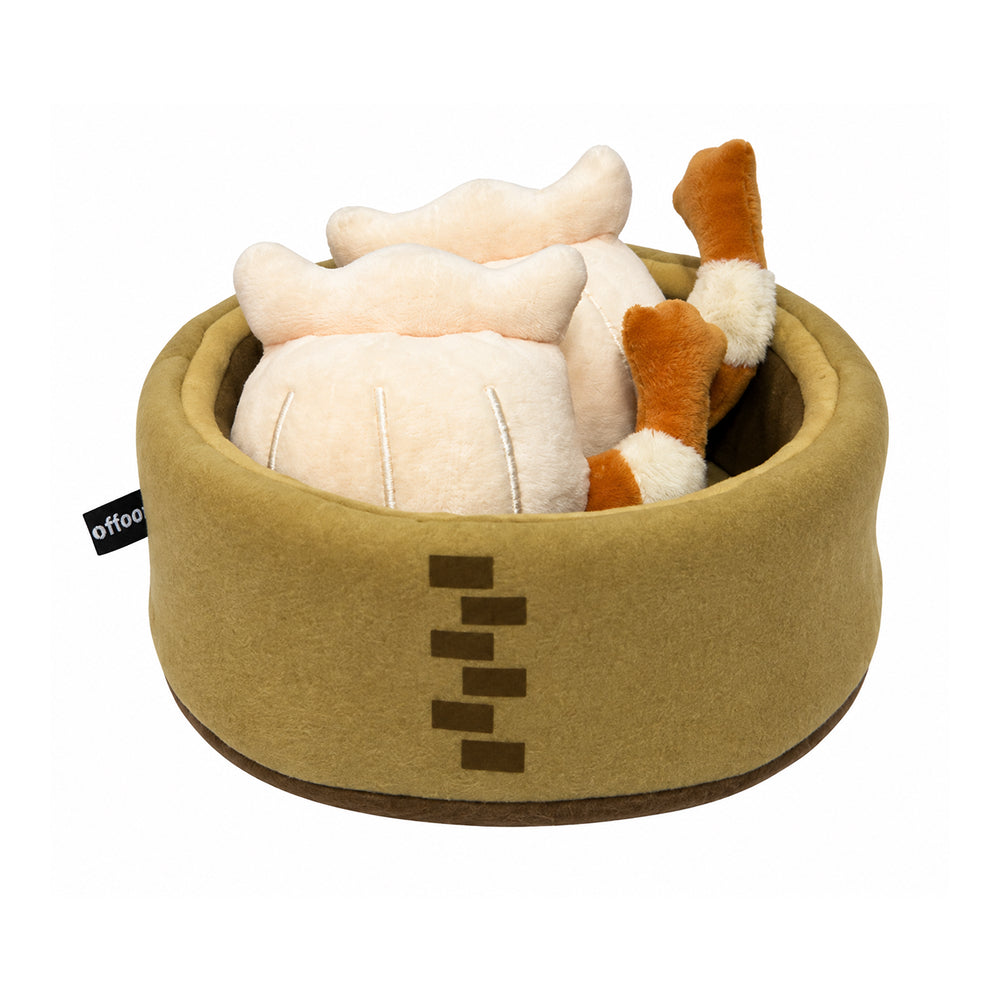 Shrimp Dumpling Nosework Dog Toy