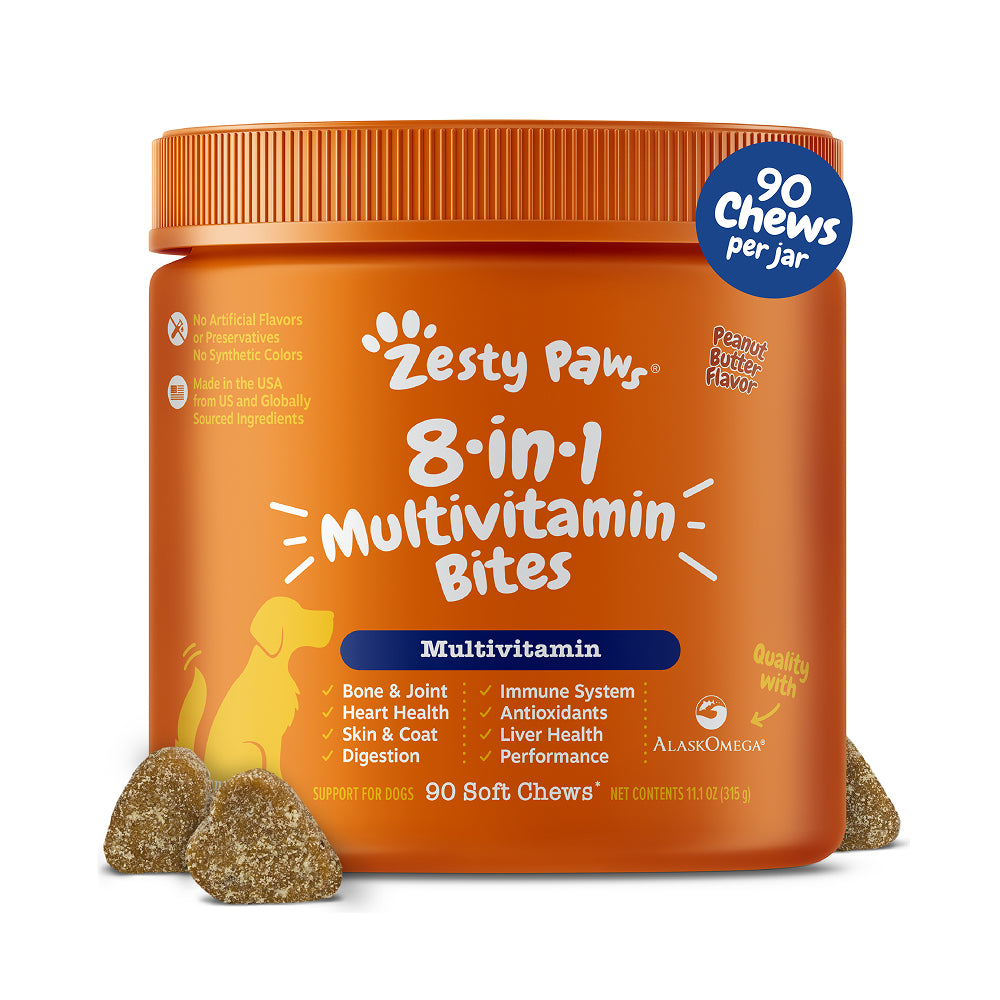 8-in-1 Multifunctional Bites - Peanut Butter Flavor for Dogs