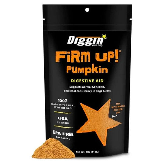 Diggin Firm Up Pumpkin Digestive Aid Pet Supplement