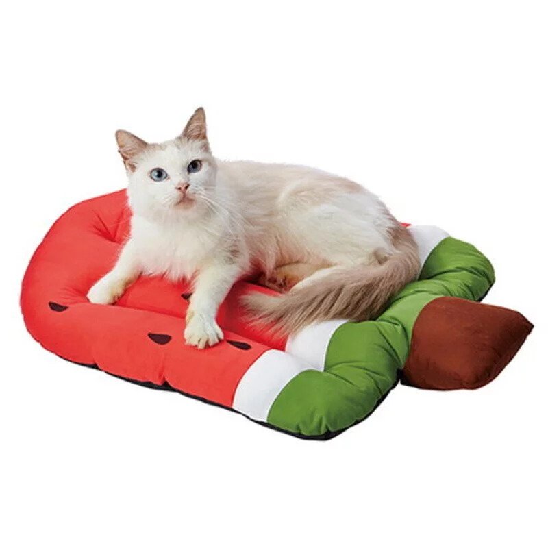 Pet Walermelon Ice Washable Cool Chin Bed