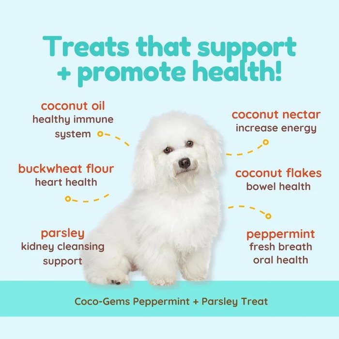 Coco-Gems Peppermint & Coconut Dog Training Treats