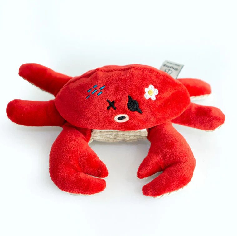 Seafood Crab Dog Plush Toy