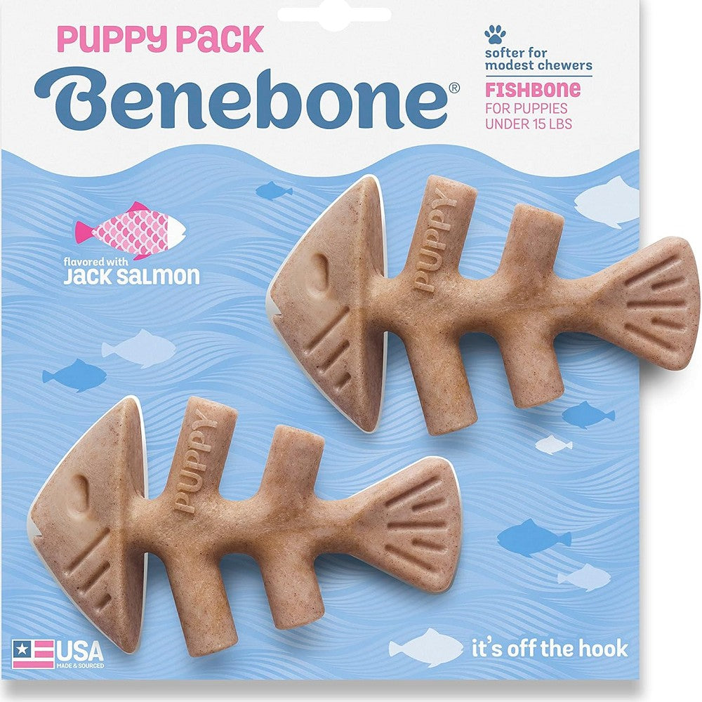 Puppy Pack - Fishbone Salmon Chews Dog Chew Toy