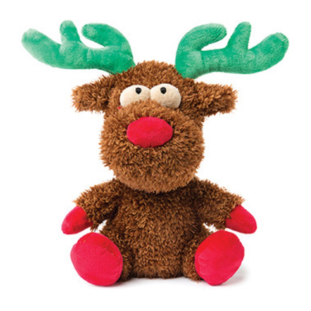 Christmas Rocky The Reindeer Dog Toy