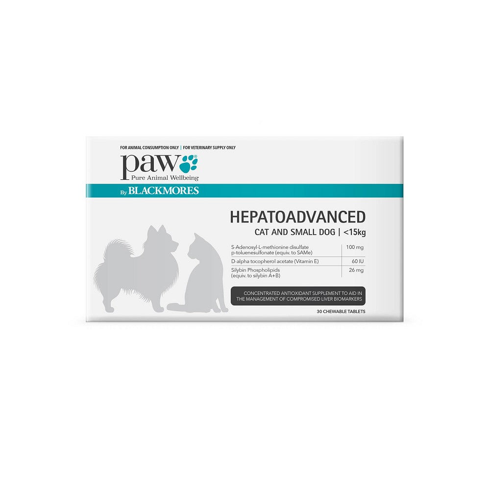 Paw Hepatoadvanced Liver Supplements