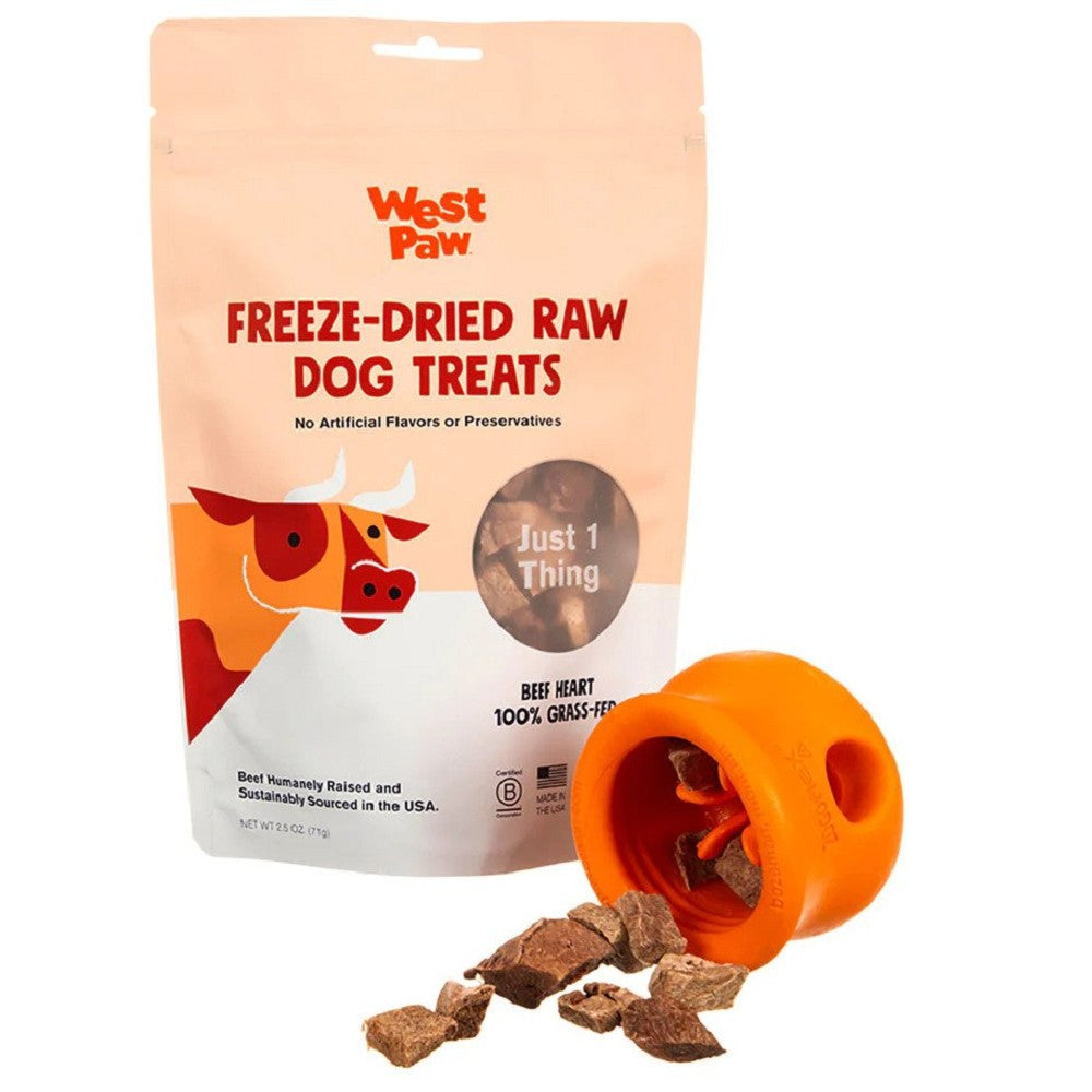 Single Ingredient Freeze Dried Beef Heart Dog Treats