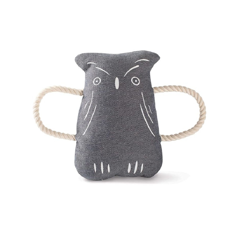 Owl Canvas Dog Rope Toy
