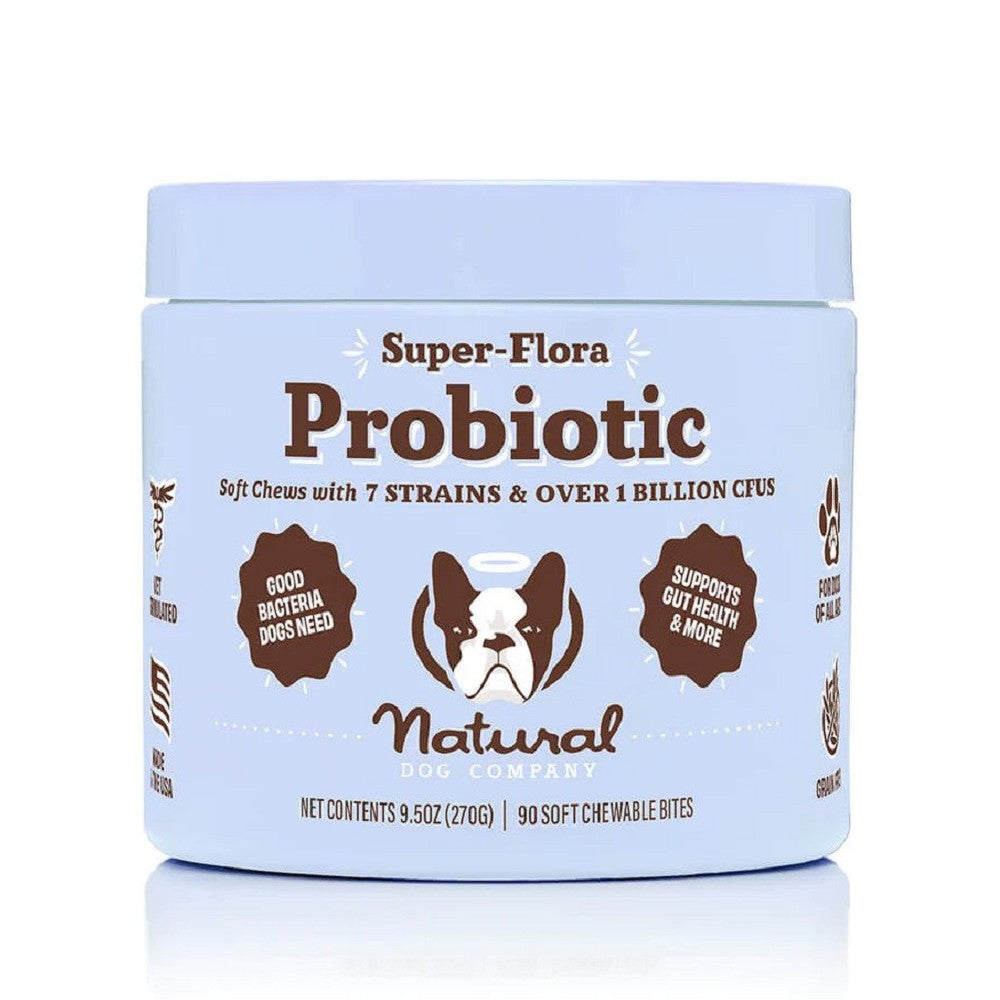 Super-Flora Probiotic Supplement for Dogs