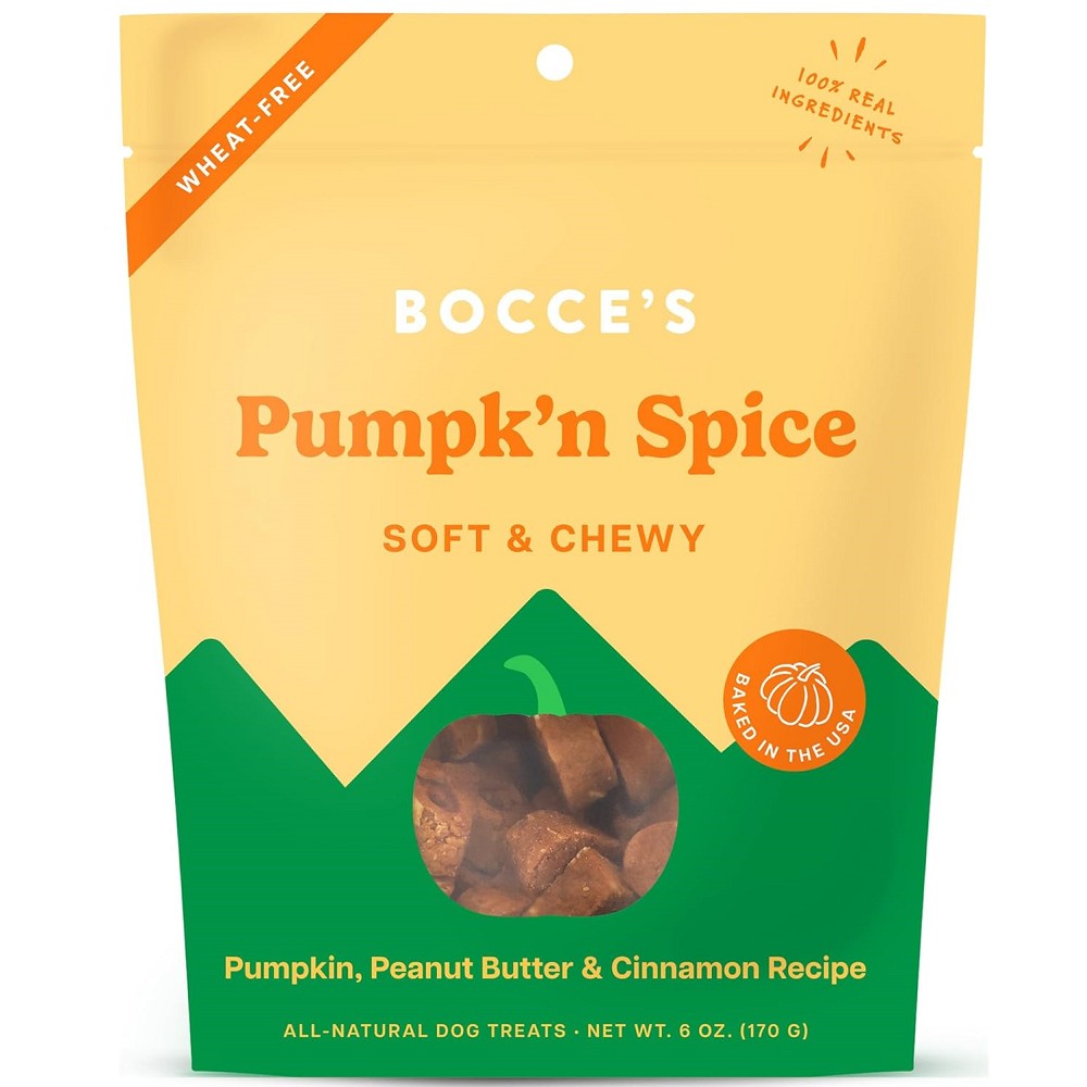 Pumpkin's Spice Pumpkin, PB & CinnamonSoft & Chewy Dog Treats