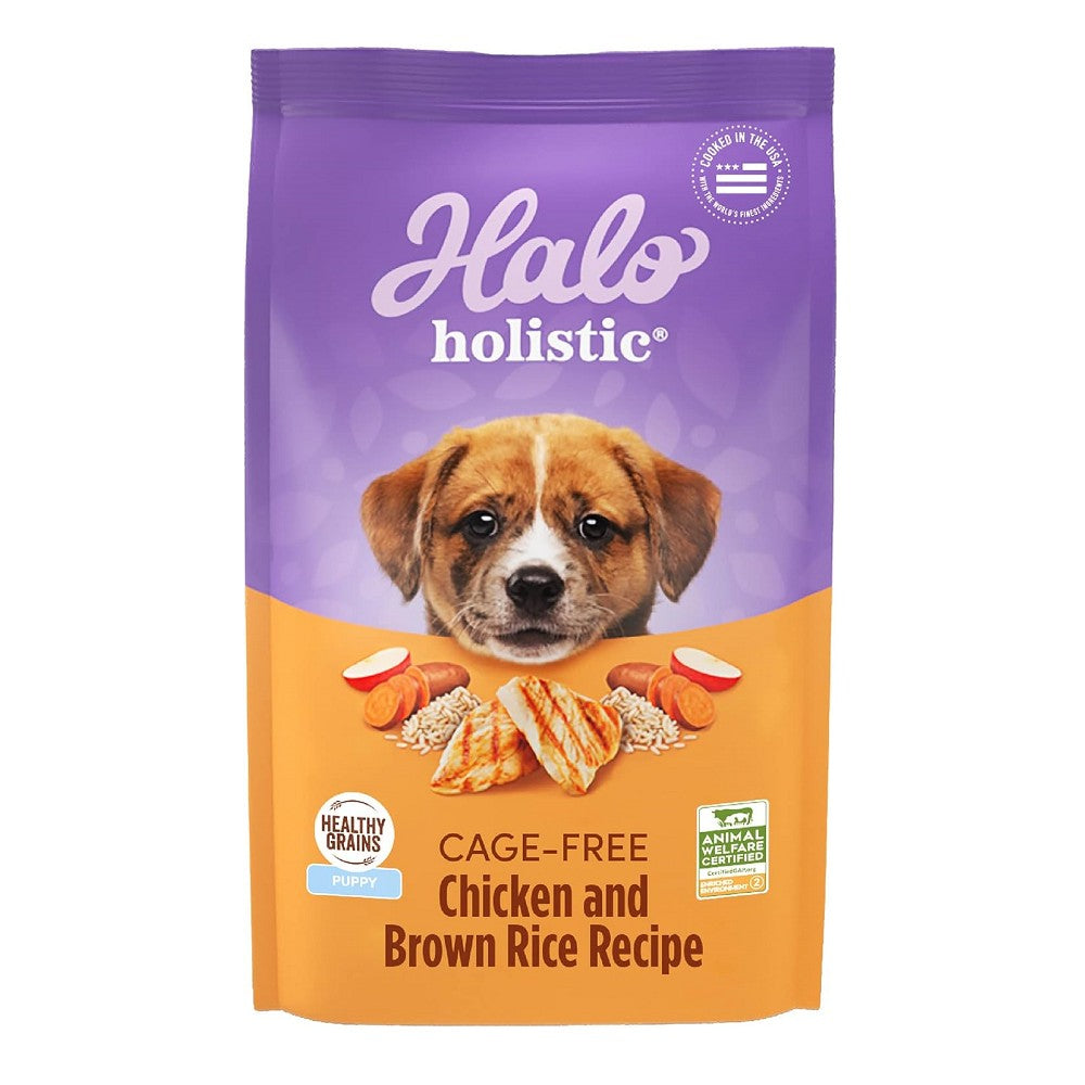Holistic Cage-Free Chicken & Brown Rice Recipe Puppy Dry Food