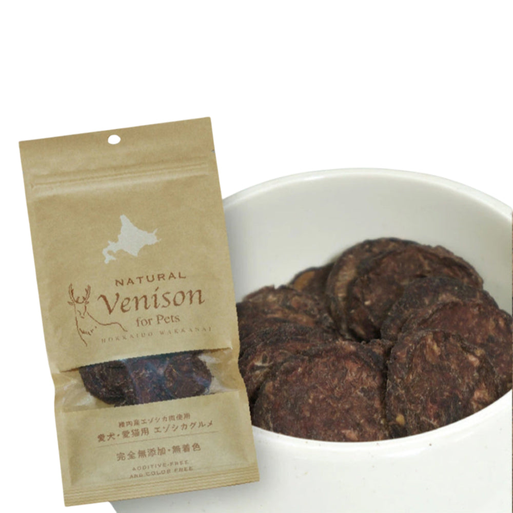 Venison Meat JerkyTreats for Dogs & Cats