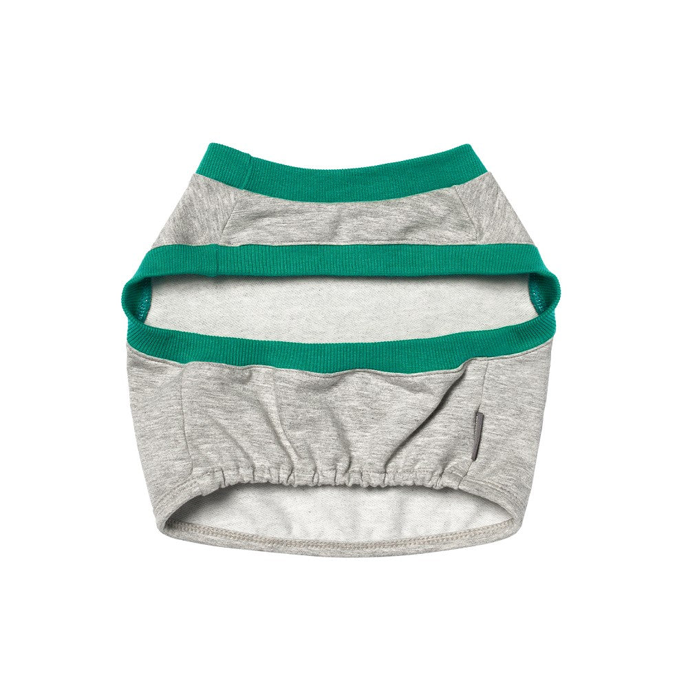 Uni One Hole Crop Grey