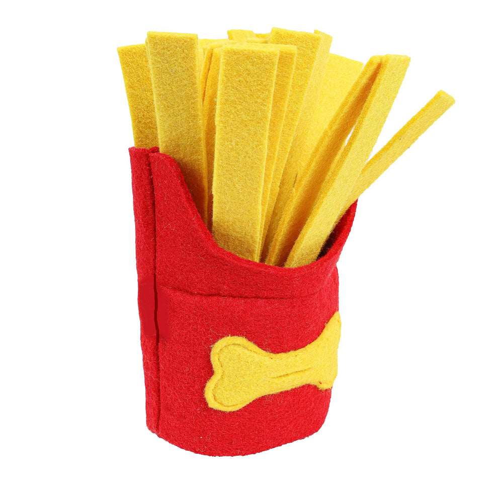 French Fry Dog Snuffle Toy