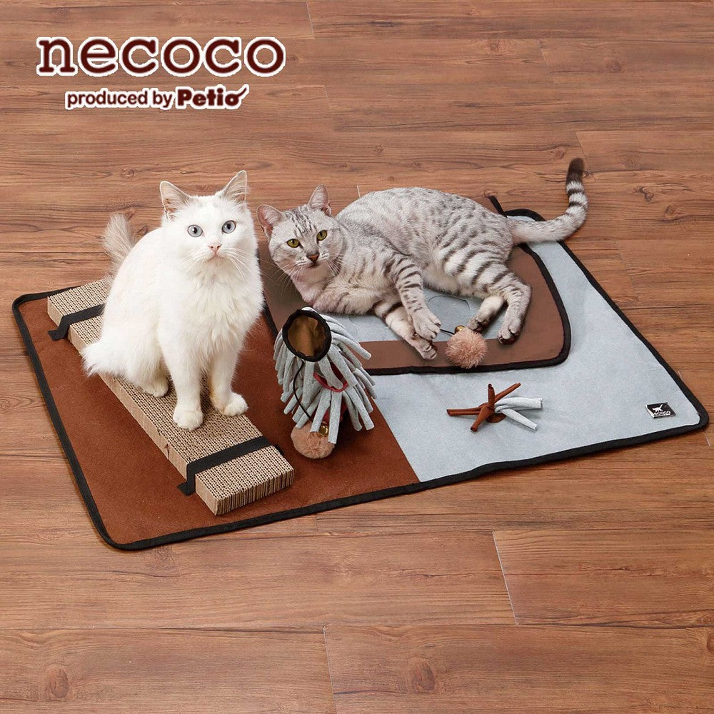 Necoco Multiple ways Cat Play Mat