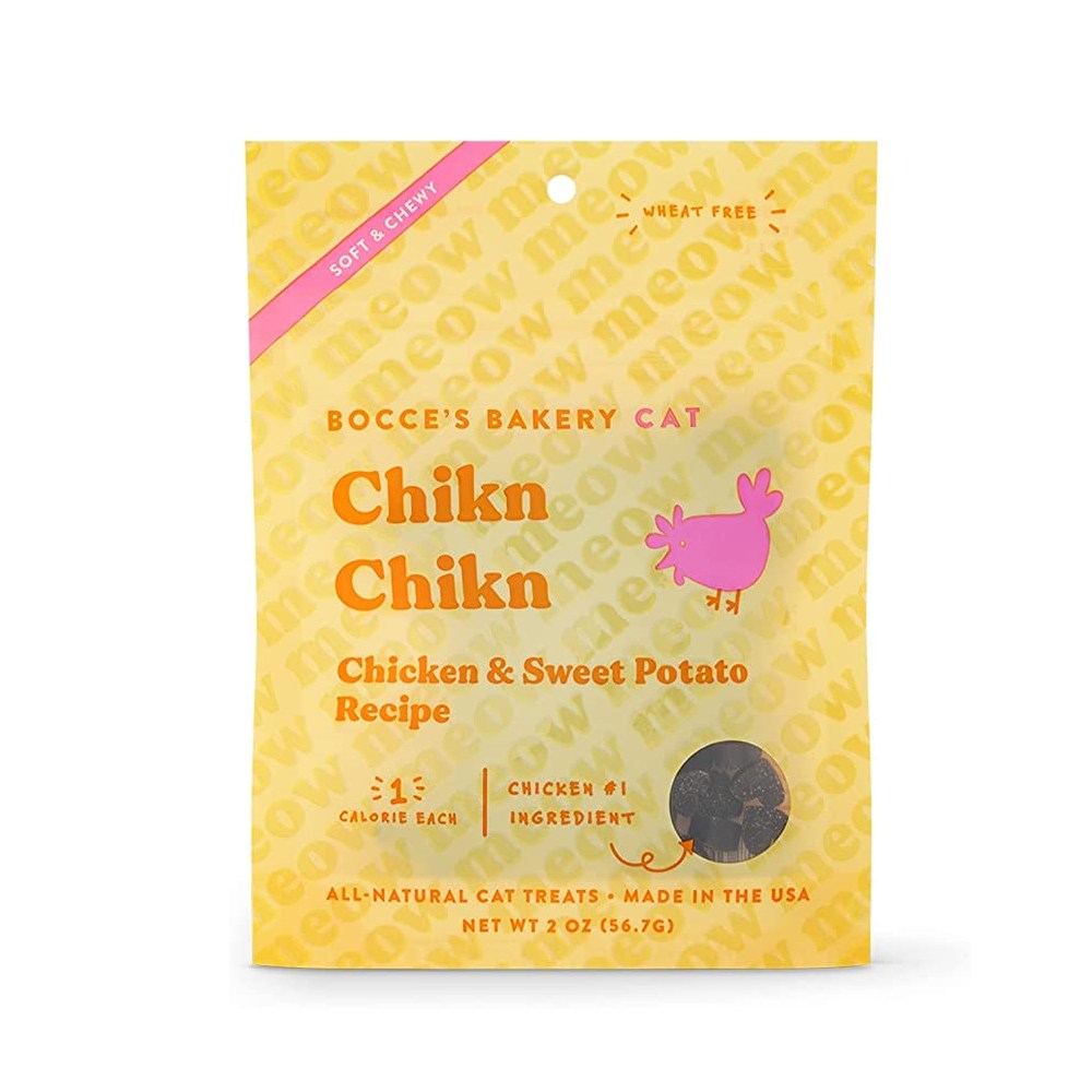 Chikn Chikn Chicken & Sweet Potato Recipe Chewy Cat Treats