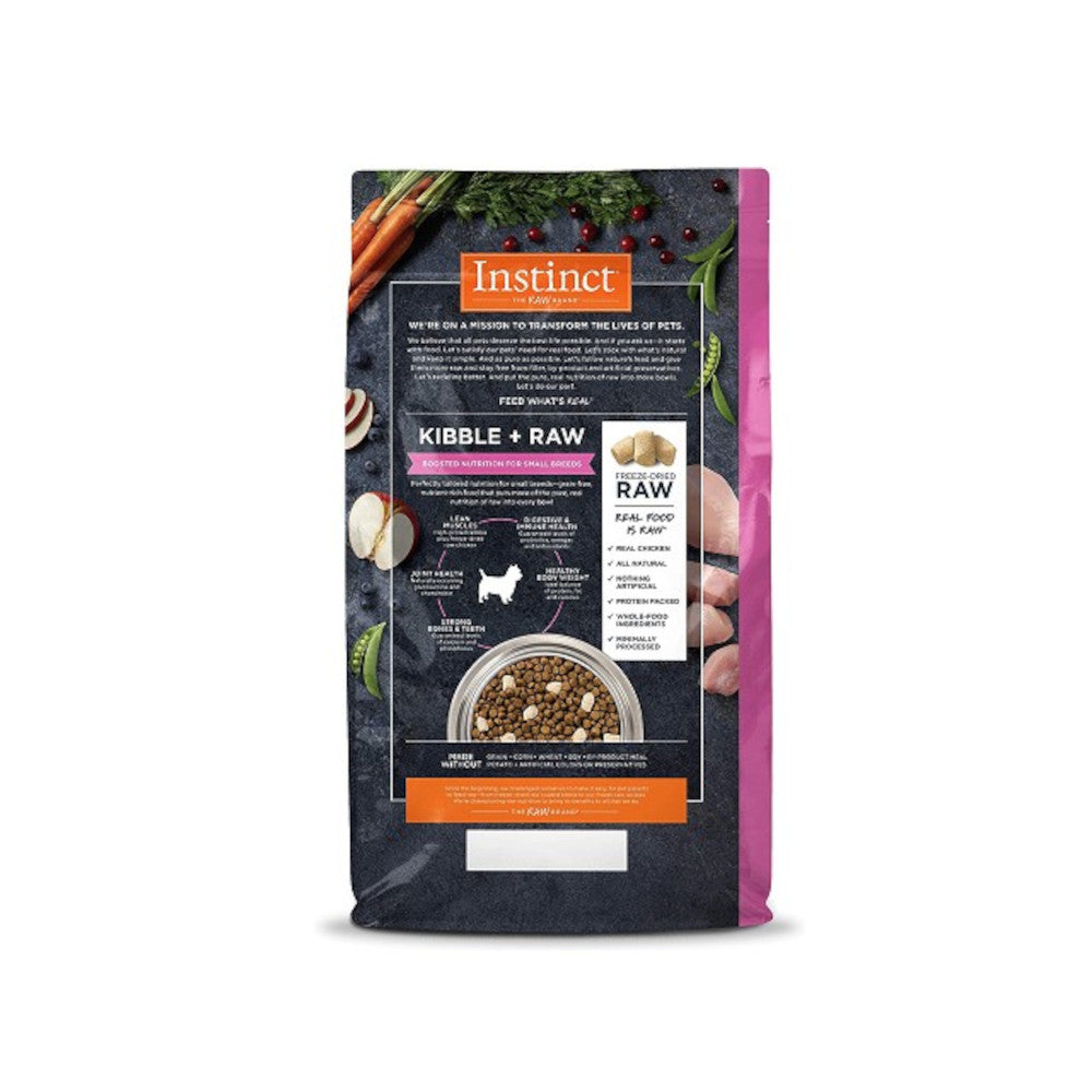 Nature's Variety - Instinct - Raw Boost Grain-Free Small Breed Recipe Kibble Dog Dry Food- Chicken