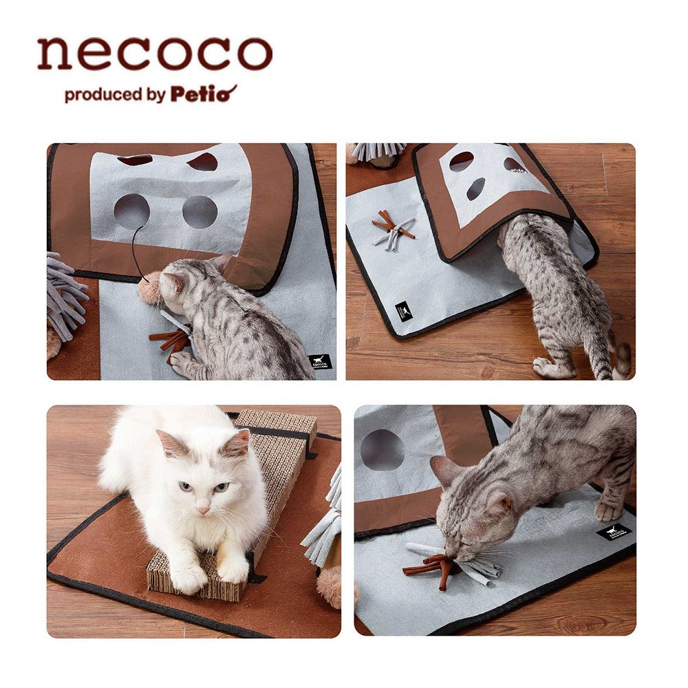 Necoco Multiple ways Cat Play Mat