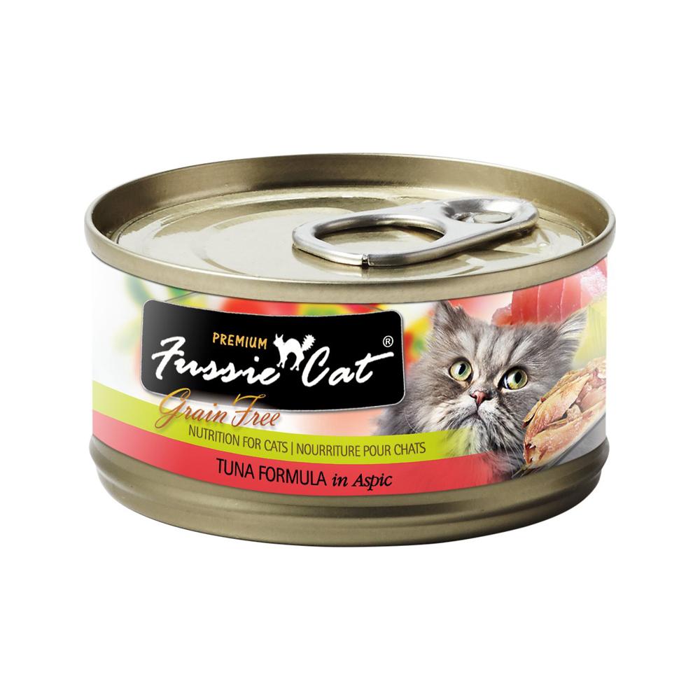 Fussie Cat - Premium Adult Grain Free Cat Can - Tuna 80 g