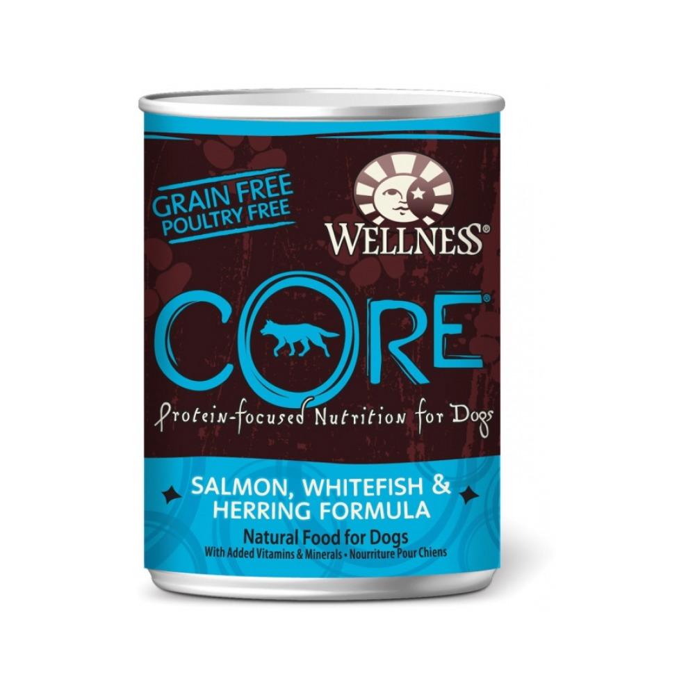 Wellness - Core - CORE Pate Whitefish, Salmon & Herring Adult Dog Can 12.5 oz
