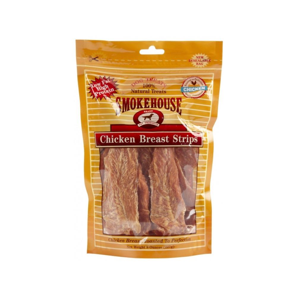Smokehouse - Chicken Breast Strips Dog Treats 4 oz