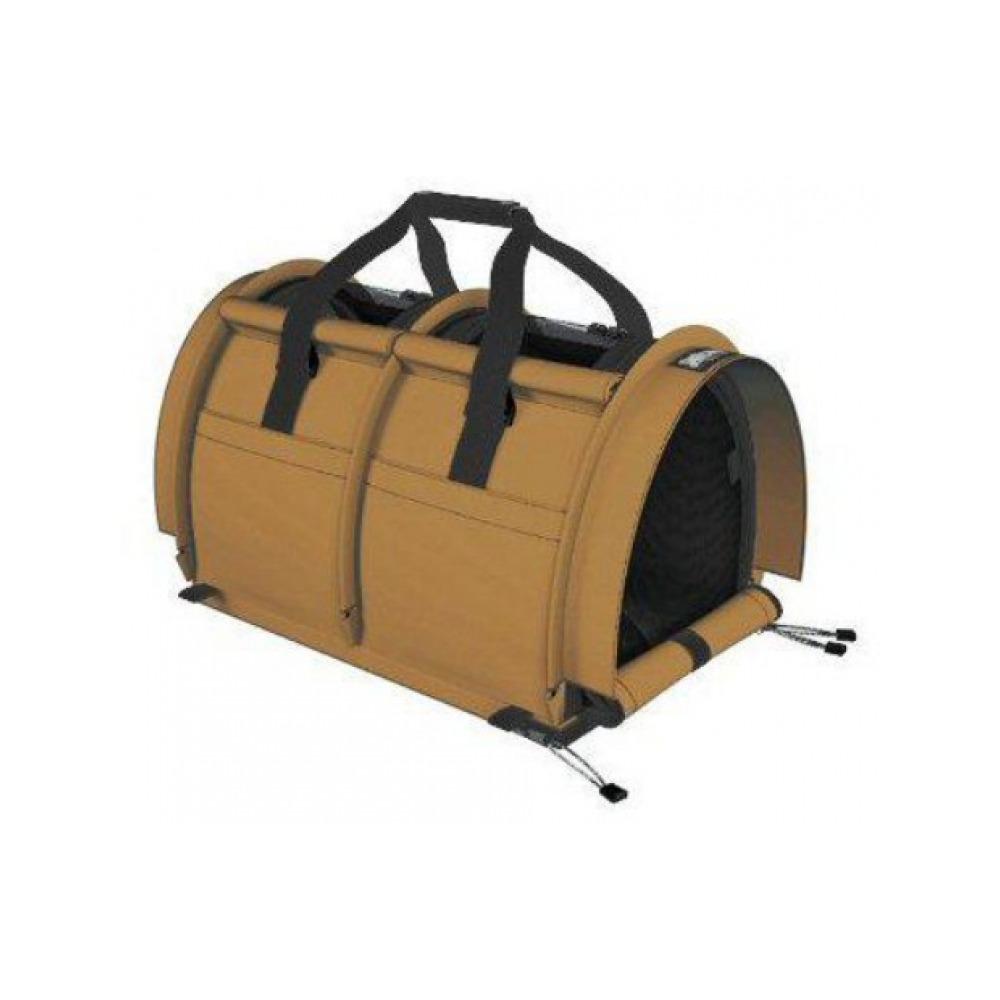 SturdiProducts - SturdiBag Flex-Height Pet Carrier Brown