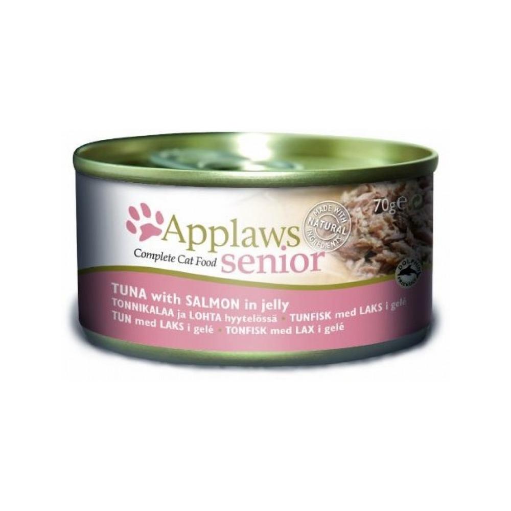 Applaws - Senior Complete Tuna with Salmon Jelly Cat Can 70 g