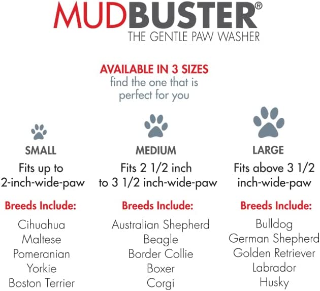MudBuster Portable Dog Paw Cleaner