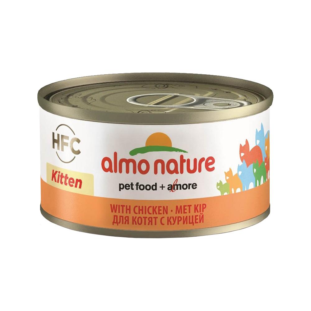Almo Nature - Kitten Complete Chicken Cat Can 