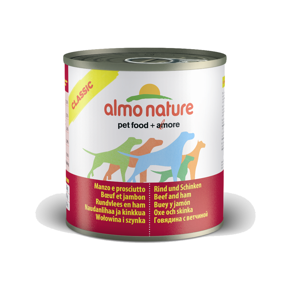 Almo Nature - Cuisine Beef with Ham Dog Can 290 g