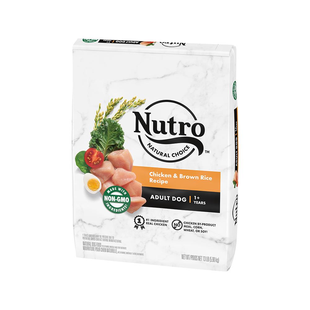 Nutro - Adult Chicken & Brown Rice Dog Dry Food 13 lb