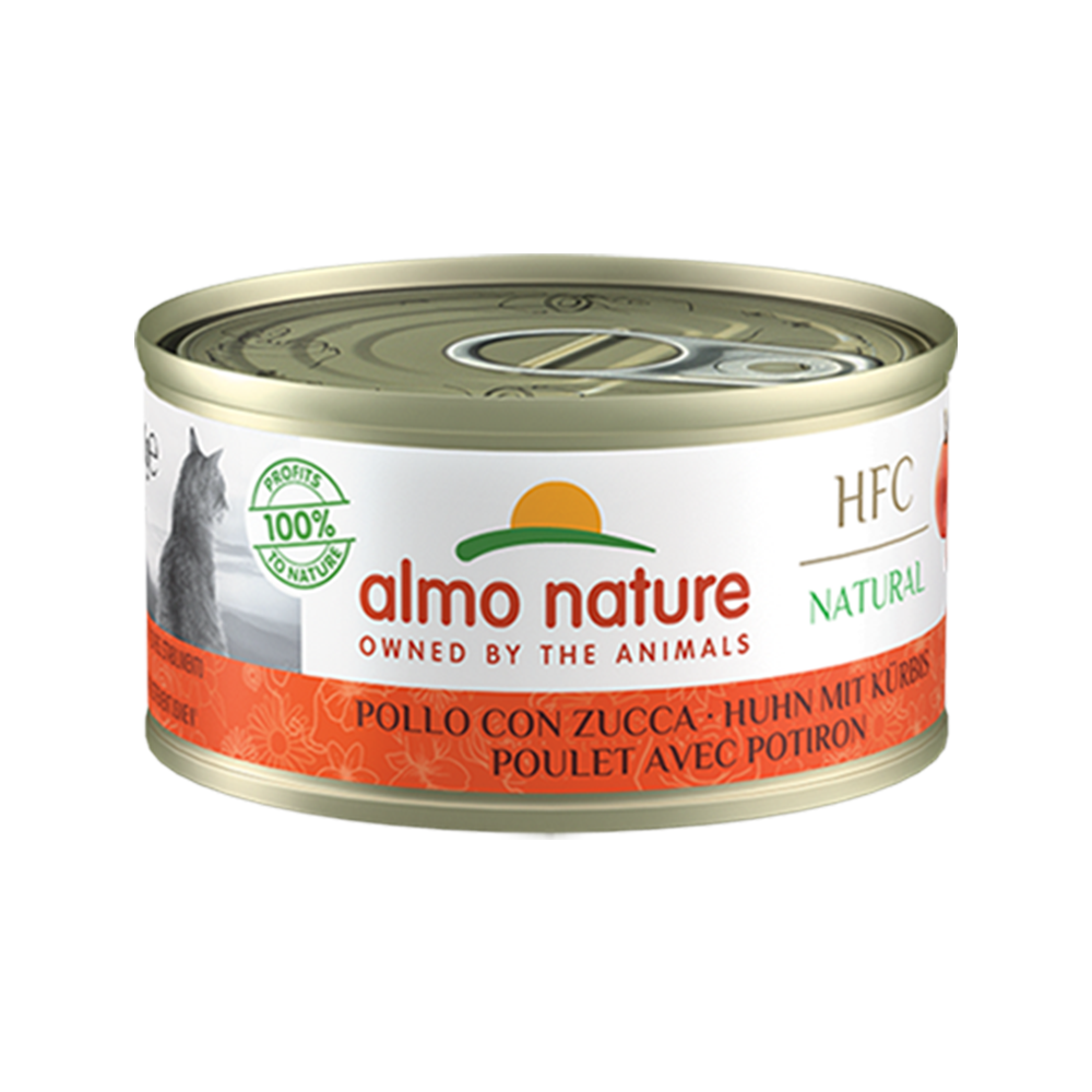 Almo Nature - Natural Chicken with Pumpkin Cat Can 70 g