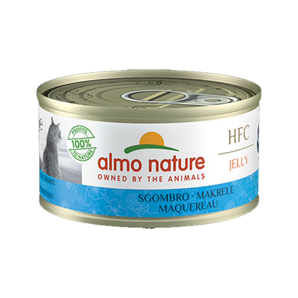 Almo Nature - Jelly Mackerel Cat Can 70 g