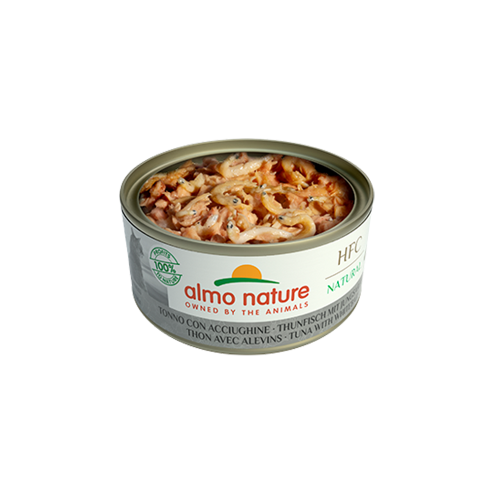 Almo Nature - Natural Tuna & Whitebait Cat Can 