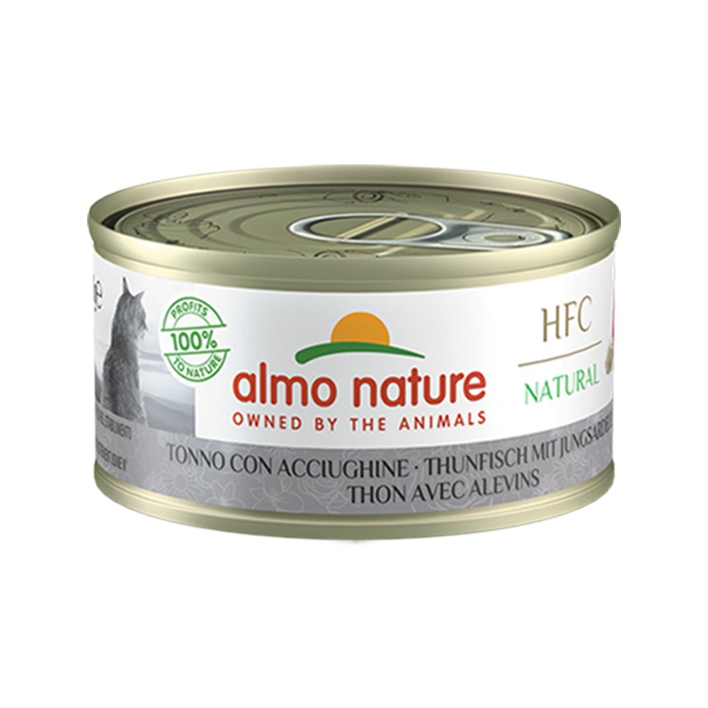 Almo Nature - Natural Tuna & Whitebait Cat Can 70 g