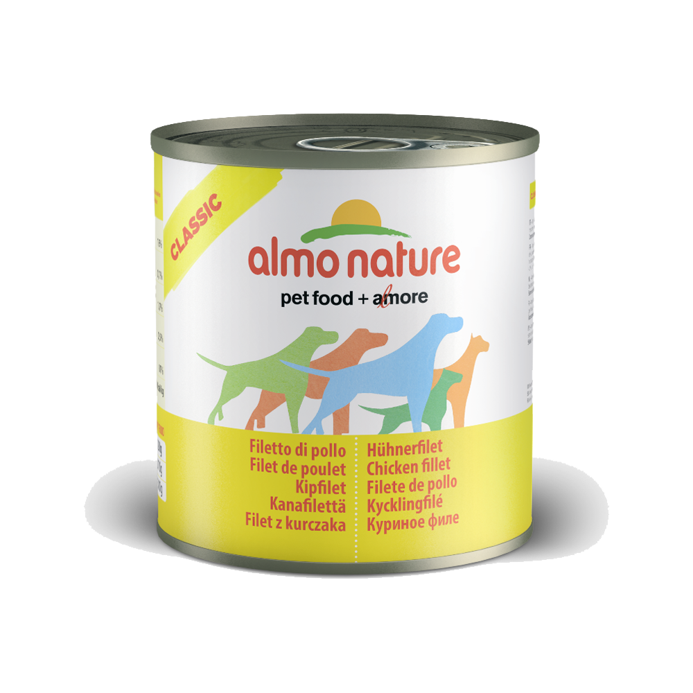 Almo Nature - Natural Chicken Fillet Dog Can 280 g
