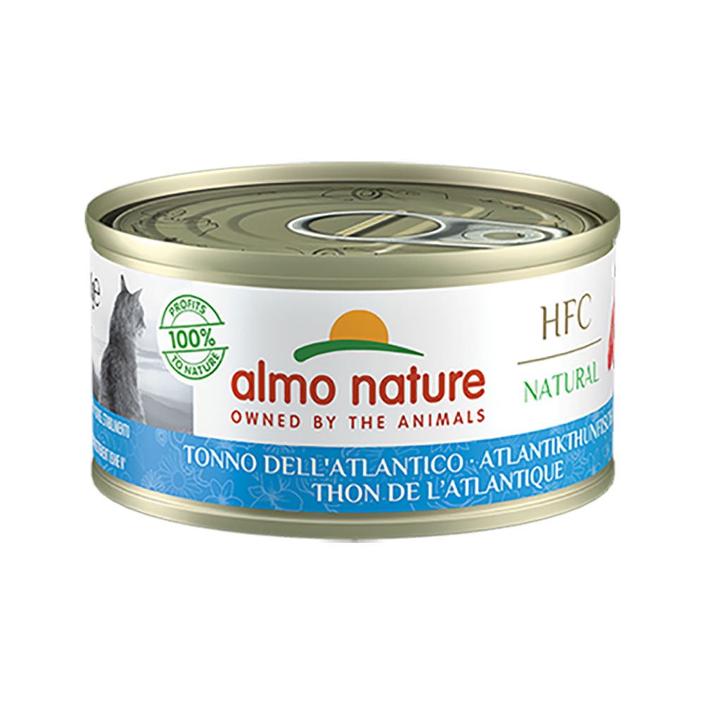 Almo Nature - Natural Atlantic Tuna Cat Can 70 g