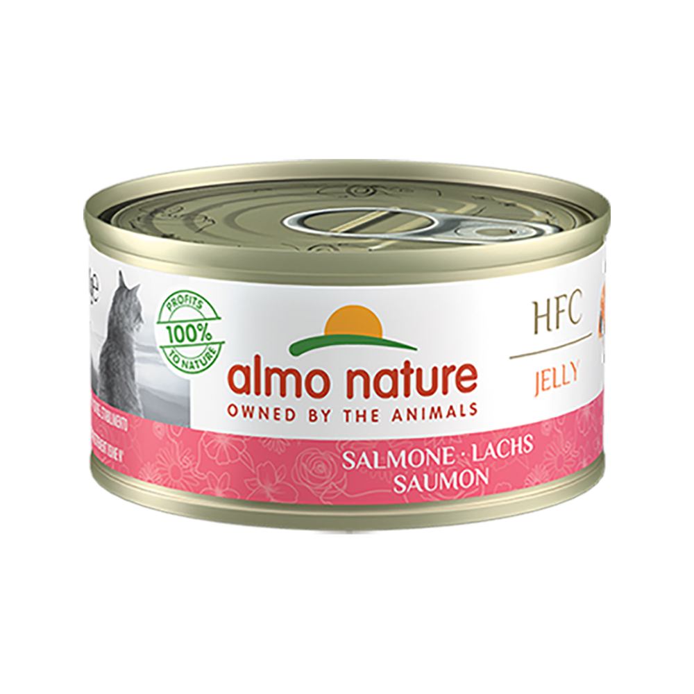 Almo Nature - Jelly Salmon Cat Can 70 g