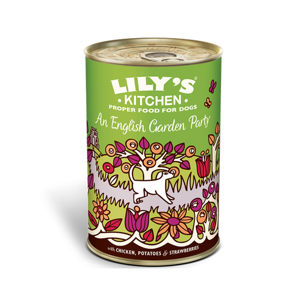 An English Garden Party Dog Wet Food