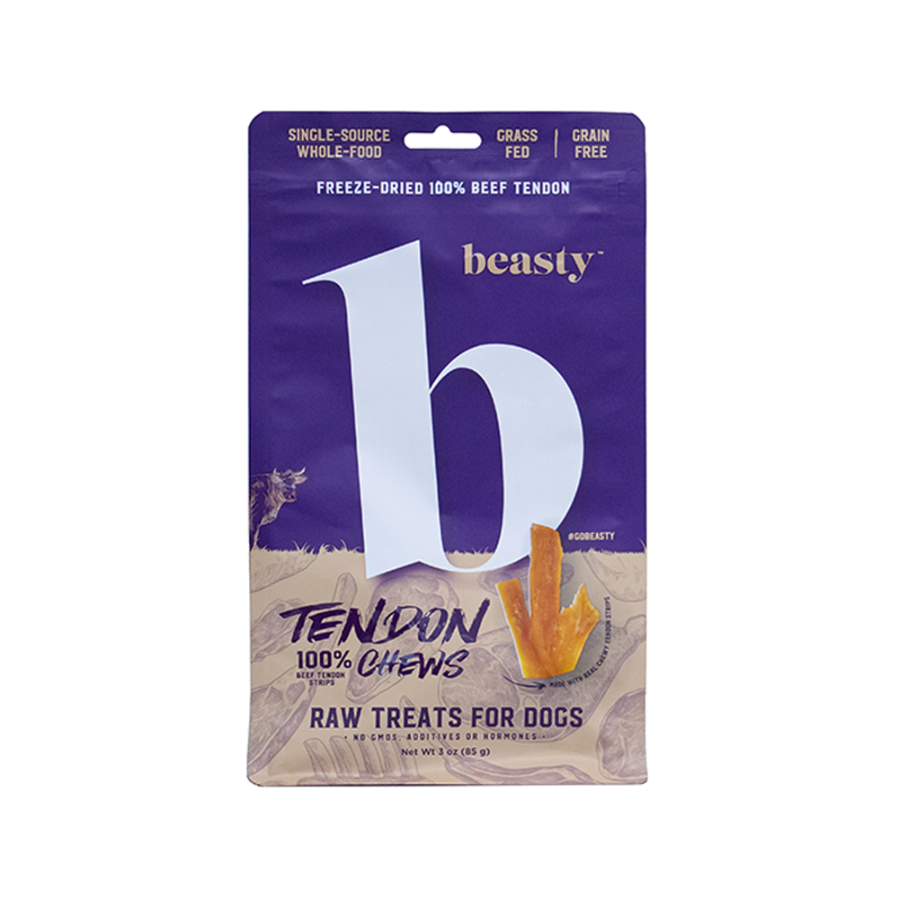 Beasty - Freeze Dried Beef Tendon Chews Dog Treats Default Title