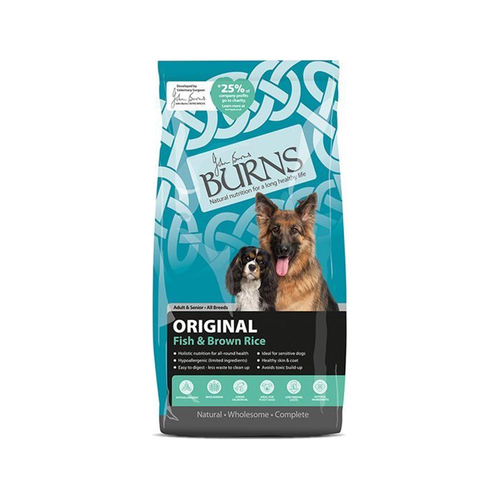 Burns - Adult Original Fish & Brown Rice Dog Dry Food 2 kg