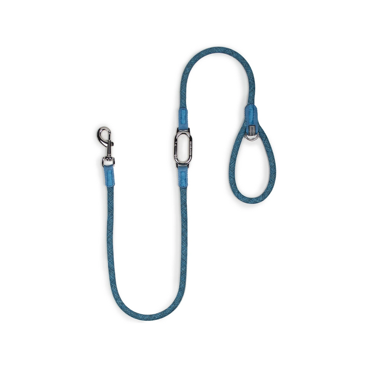 High5Dogs - CLIC Leash - Leisure style Blue