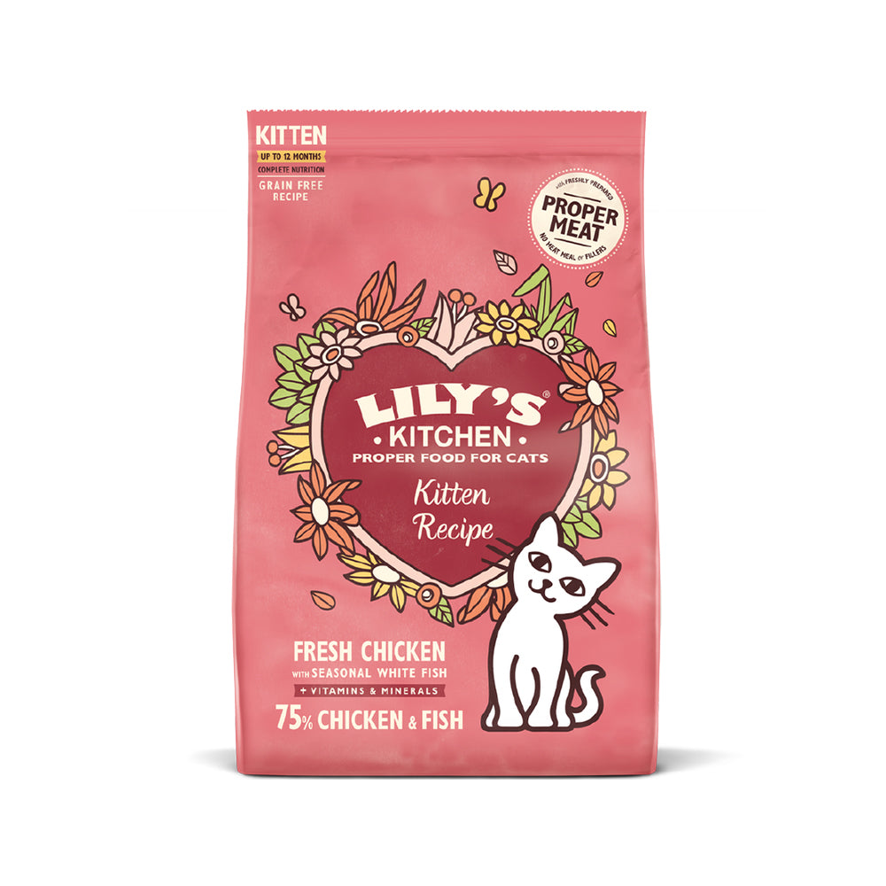 Chicken & White Fish Kitten Dry Food