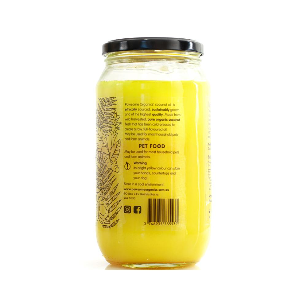 Pawsome - Cocomeric Organics Coconut Oil Infused with Turmeric 