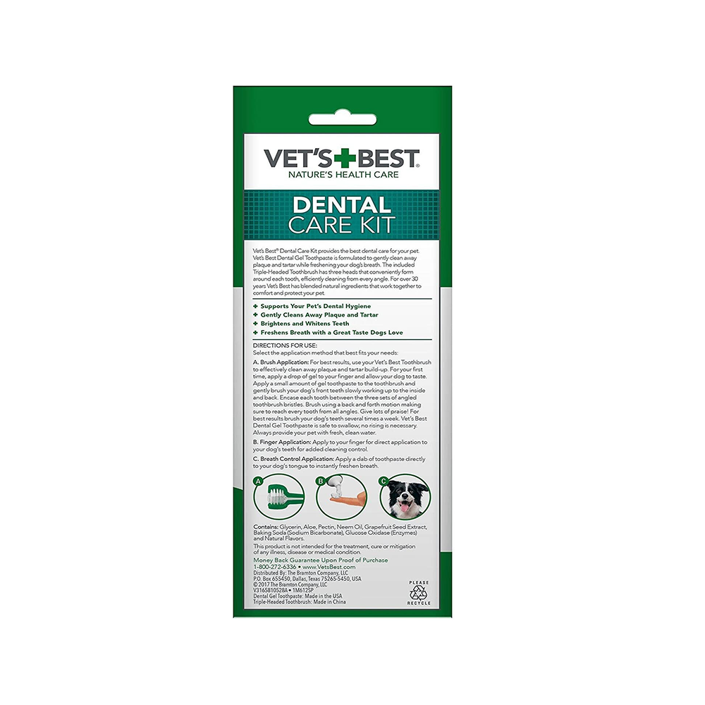 Vet's Best - Dental Care Kit for Dogs 